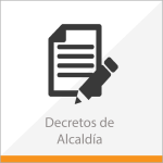 Decreto alcaldia